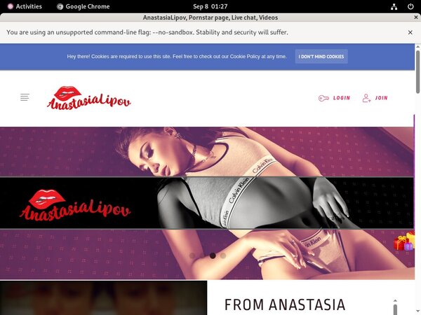 AnastasiaLipov Join With SMS