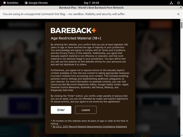 Bareback Plus Pass Codes