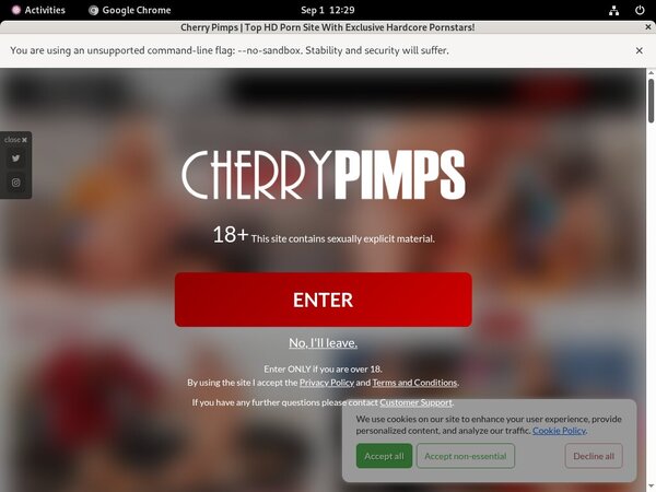 Cherrypimps.com Password Username