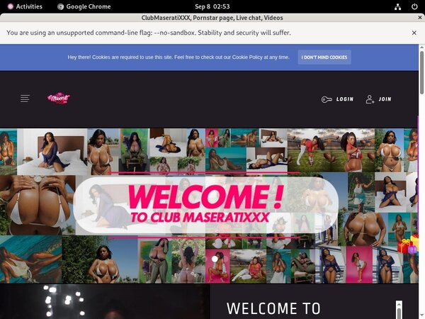 ClubMaseratiXXX Password Info