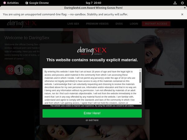 Daring Sex Chat