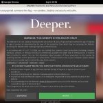 Deeper.com Accounts Free