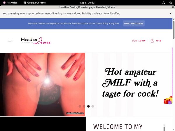 Discount Heathersdesire.com Membership