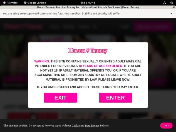 Dream Tranny Trial Videos
