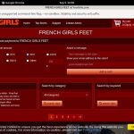 FRENCH GIRLS FEET Pay Site