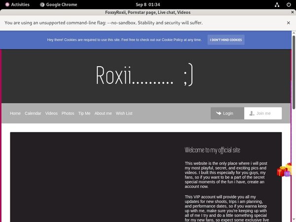 Foxxyroxii.modelcentro.com Reduced Price