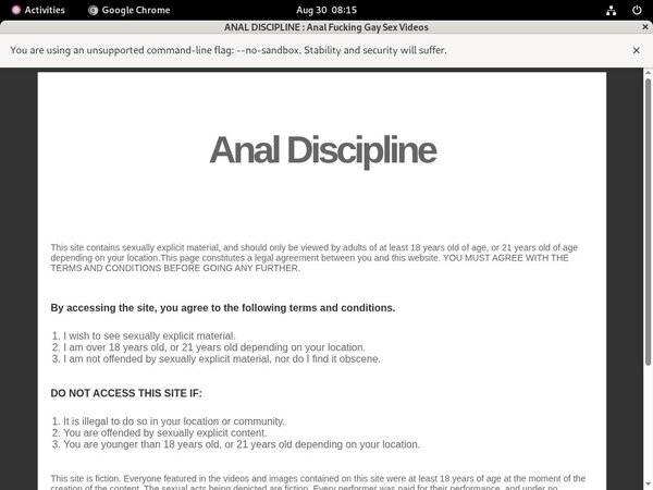 Free Analdiscipline.com Hacked Login