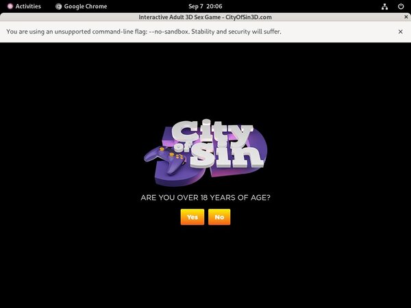 Free City Of Sin 3D Account Passwords
