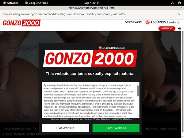 Free Gonzo 2000 Account