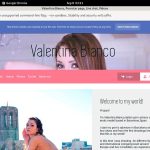 Free Login For Valentina Bianco