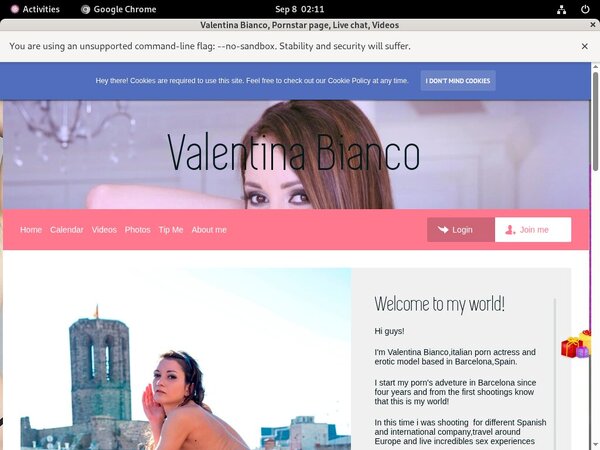 Free Login For Valentina Bianco