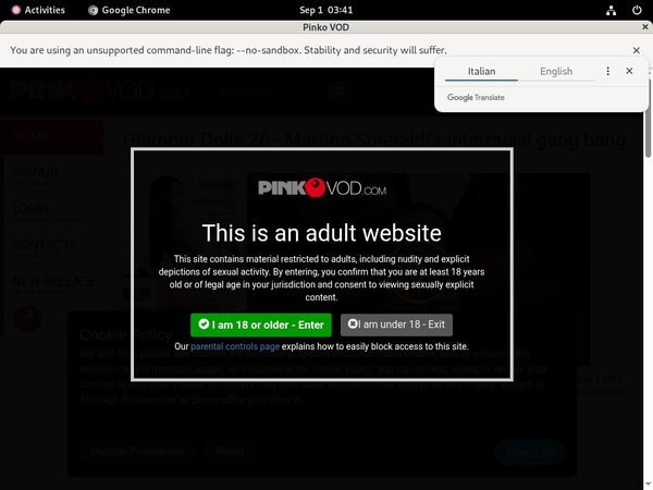 Free Pink O VOD Accs