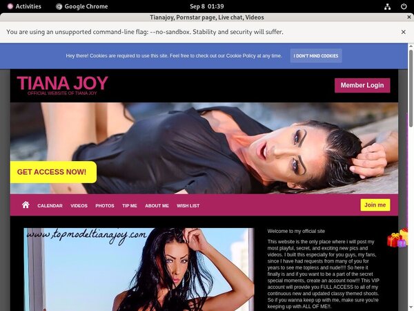 Free Tianajoy.modelcentro.com Premium Acc