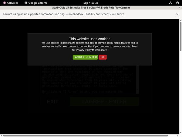 Glamour-vr.com Pro Biller Page