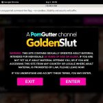Goldenslut.com Working Account