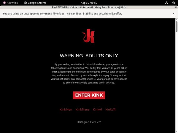 Kink.com Login Details