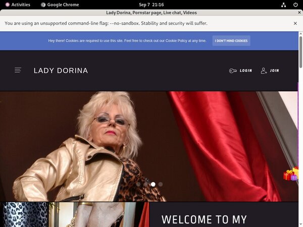 Lady Dorina Webcam
