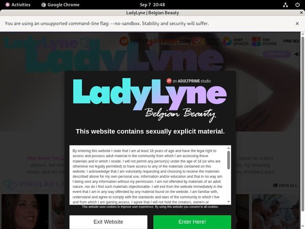 Lady Lyne With Pay Safe Card