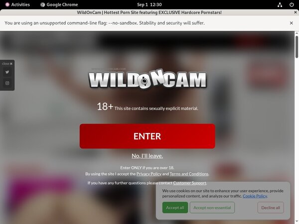 Limited Wild On Cam Discount Deal