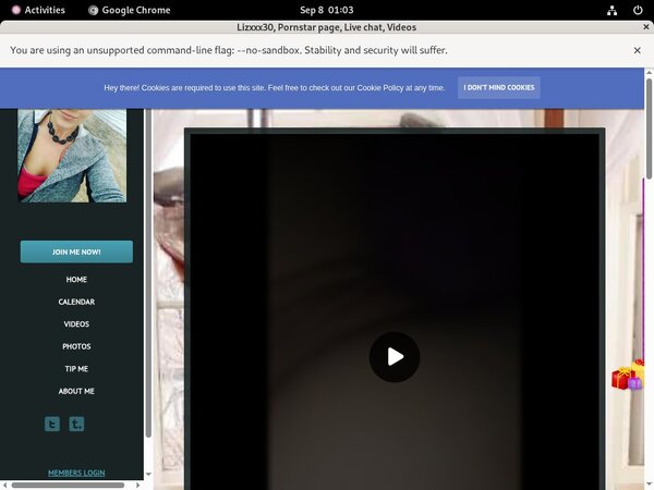 Lizxxx30.modelcentro.com Exit Discount