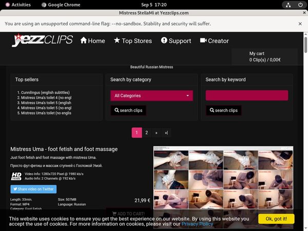 MistressStellami Discount Save