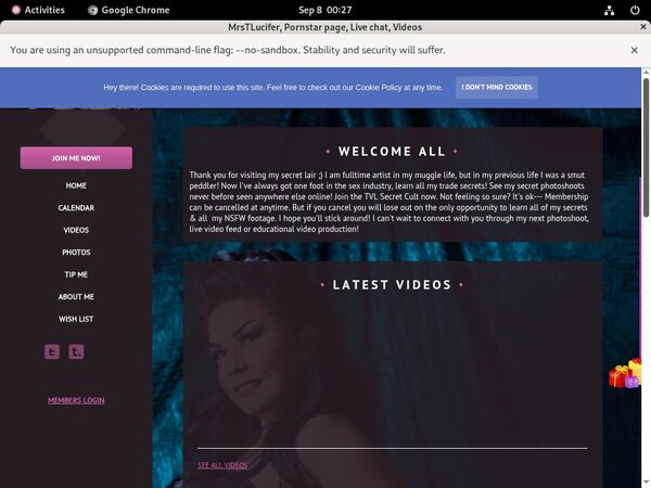 MrsTLucifer Sign Up