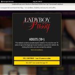 New Ladyboypussy.com Discount