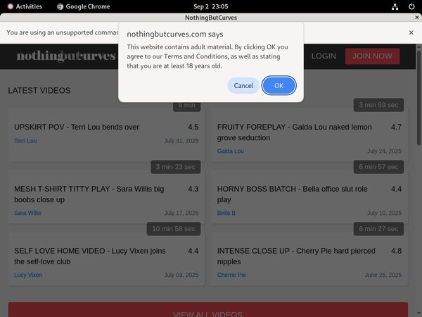 Nothingbutcurves.com Login Ids