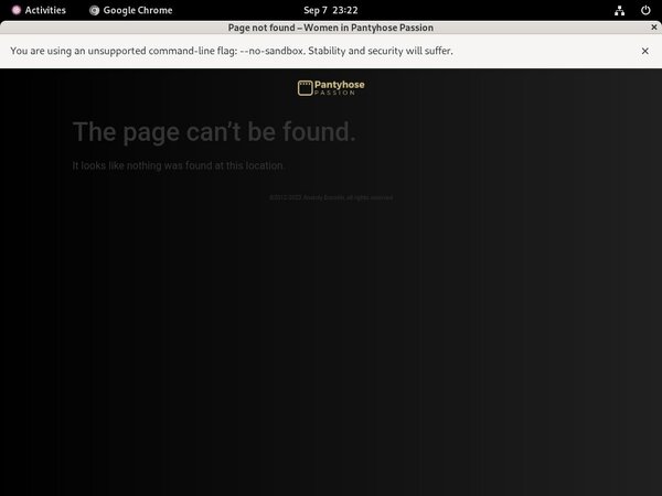 Pantyhose-passion.com Log In