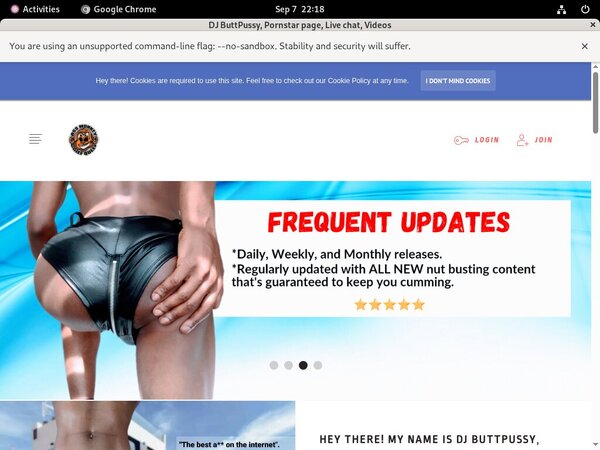 Password Free DJ ButtPussy