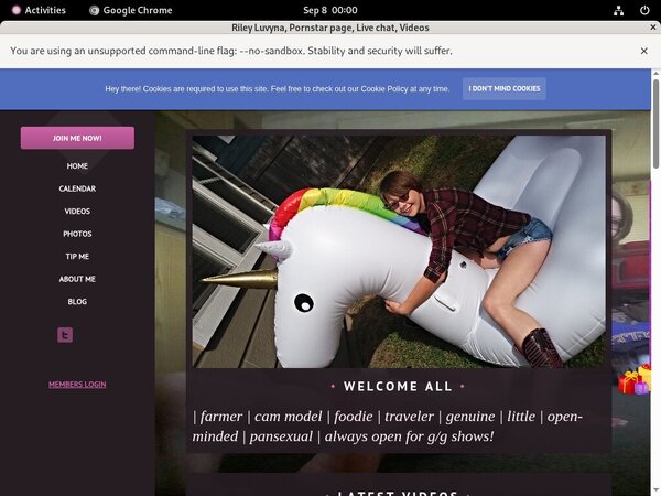 Riley Luvyna Hacked Account