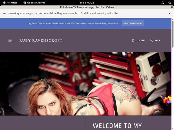 Rubyraven69.modelcentro.com Promotion