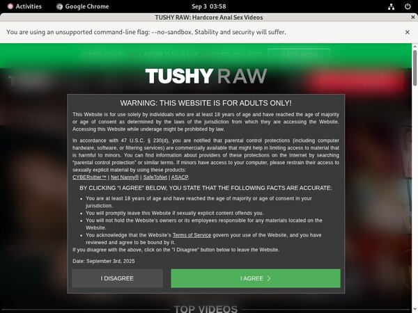 Tushyraw.com With Paypal Account