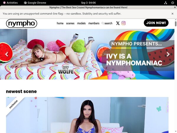Where To Get Free Nympho Account