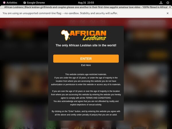 African Lesbians Discount Trial Offer