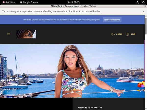 AllisonDesire Active Password