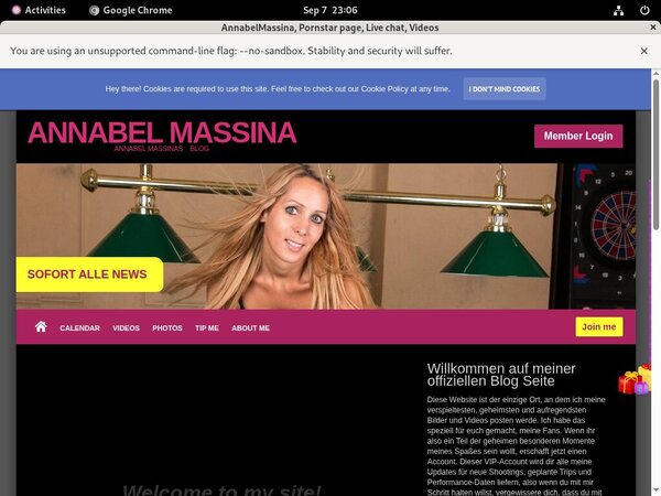 Annabelmassina.modelcentro.com Free Trial Memberships