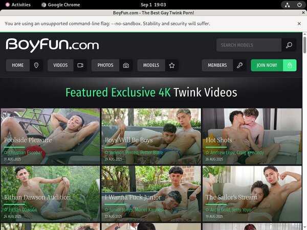 Boyfun Membership Trial