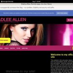 BradLee Allen Account Information