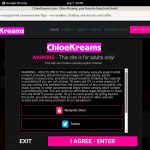 Chloekreams.com Active Password
