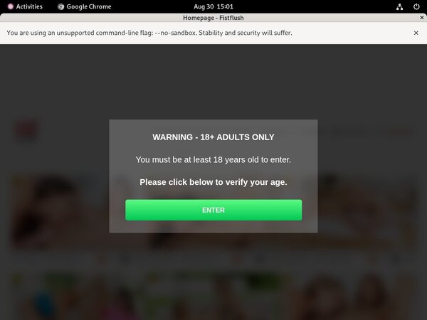 Fist Flush With Credit Card