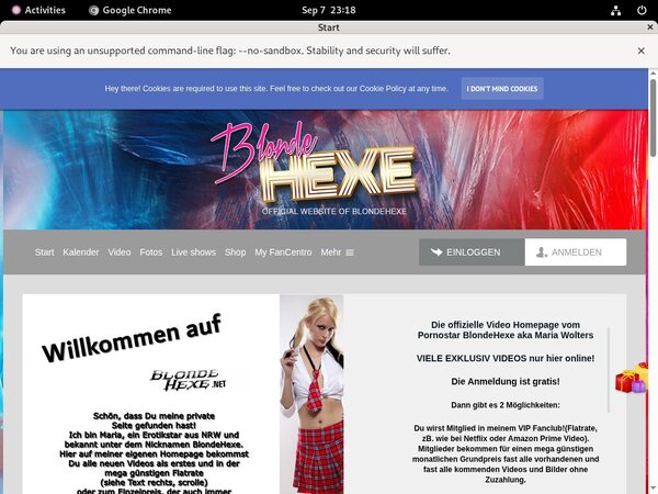 Free Blondehexe.net Premium Accounts