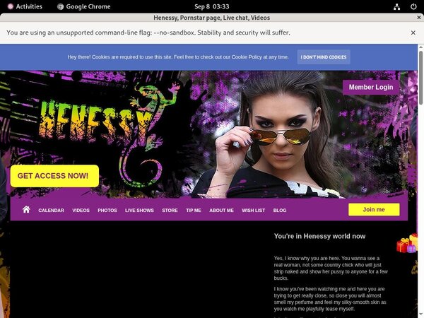 Free Henessy Logins