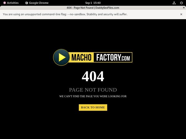 Free Pass For Macho Factory