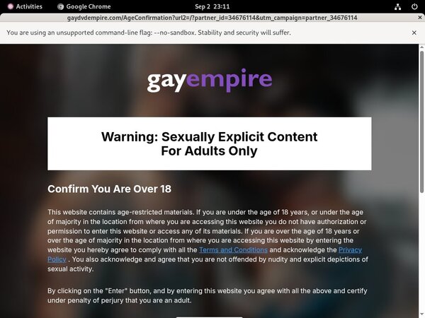 Gay Empire Paysite