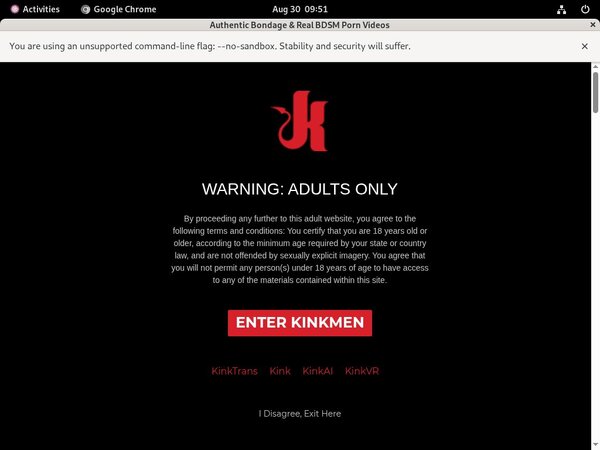 Kink Men Premium Discount