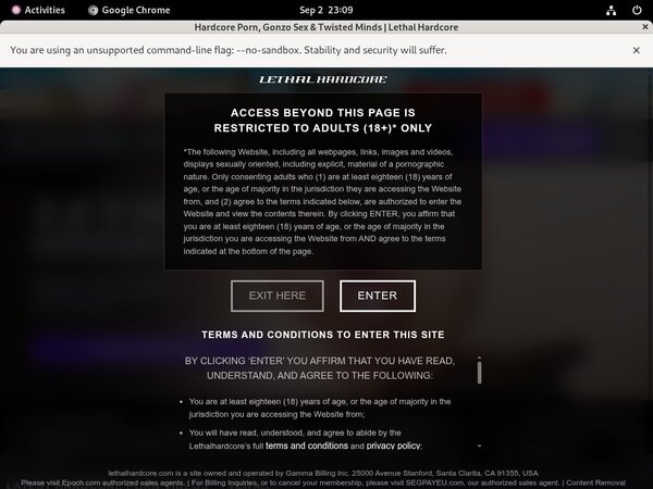 Lethalhardcore Trial Login