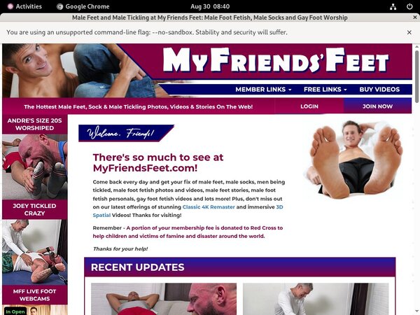 Myfriendsfeet.com Account For Free Myfriendsfeet.com Account For Free