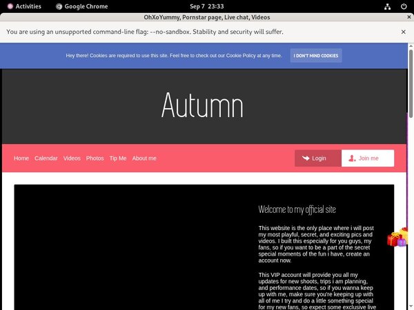 OhXoYummy Accounts And Password