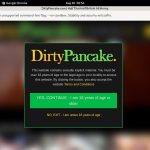 Pancake Dirty Free Login